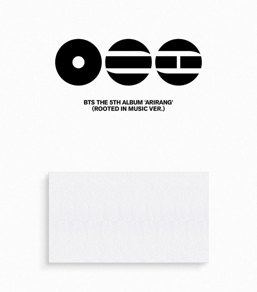 [POB] BTS [ARIRANG] 5. Vollalbum (WURZELN IN KOREA / WURZELN IN MUSIK ver.)
