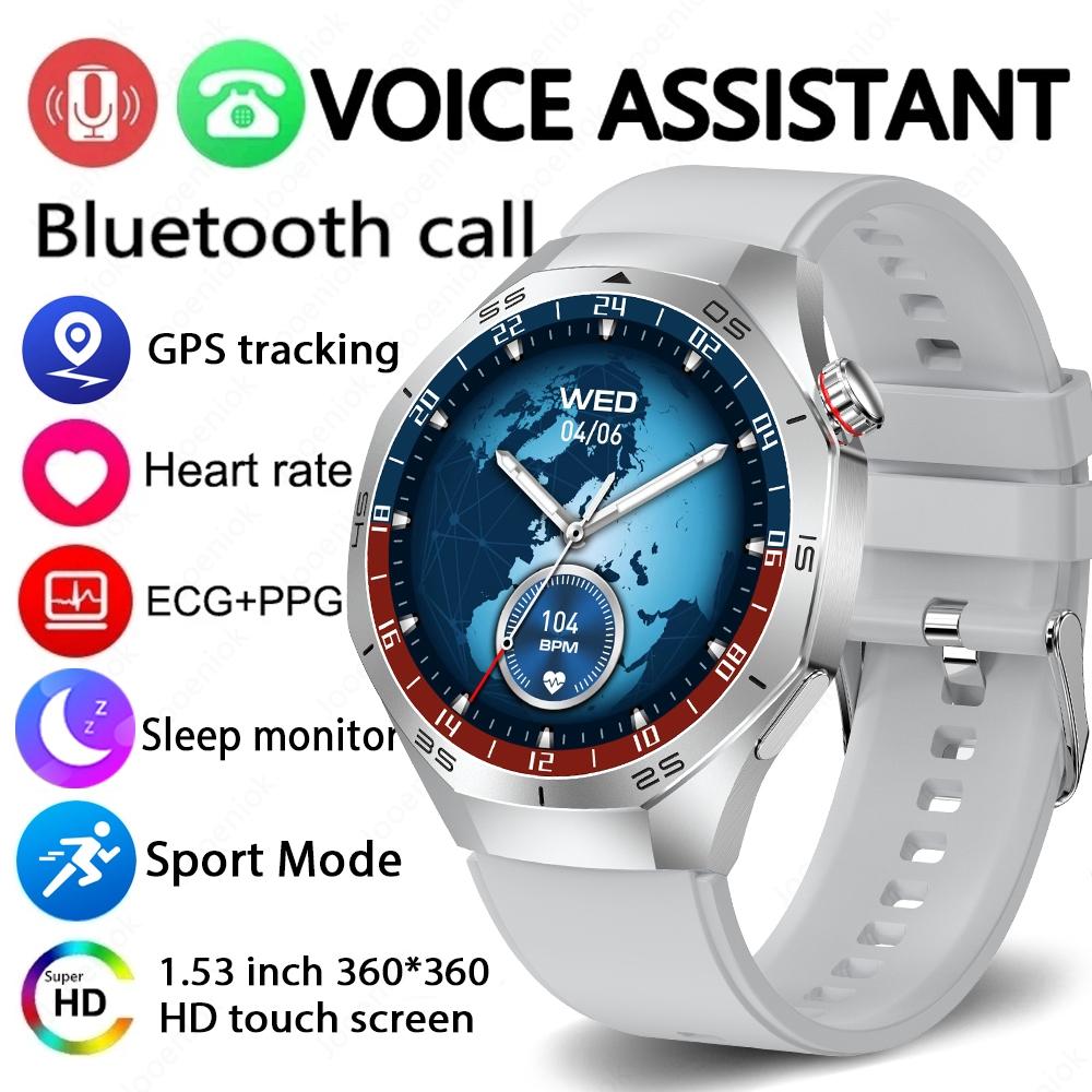 2026New Watch 5 Pro Smart Watch GPS NFC AMOLED Screen Health Monitoring Heart Rate Bluetooth Call IP67 Waterproof Men Smartwatch