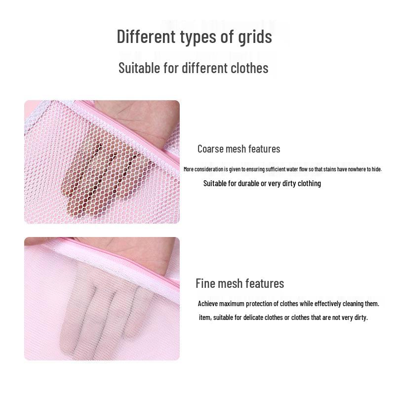 KM Washable Mesh Laundry Bag for Sweaters, Clothes, Underwear, and Jackets - Anti-Deformation Pouch