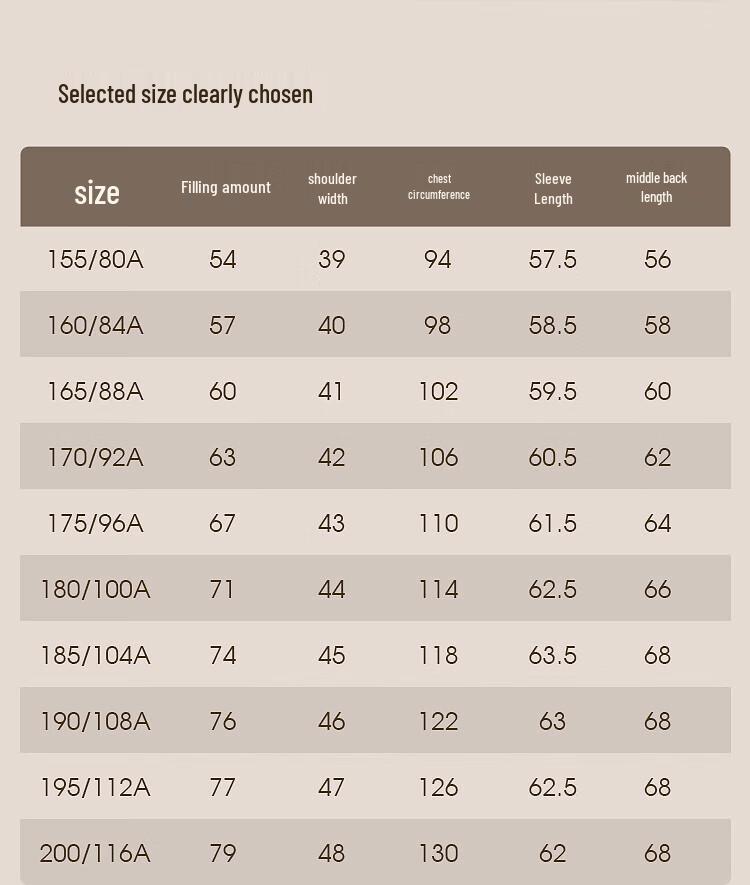 BOSIDENG B250131006 Schlanke Leichte Stehkragen-Daunenjacke