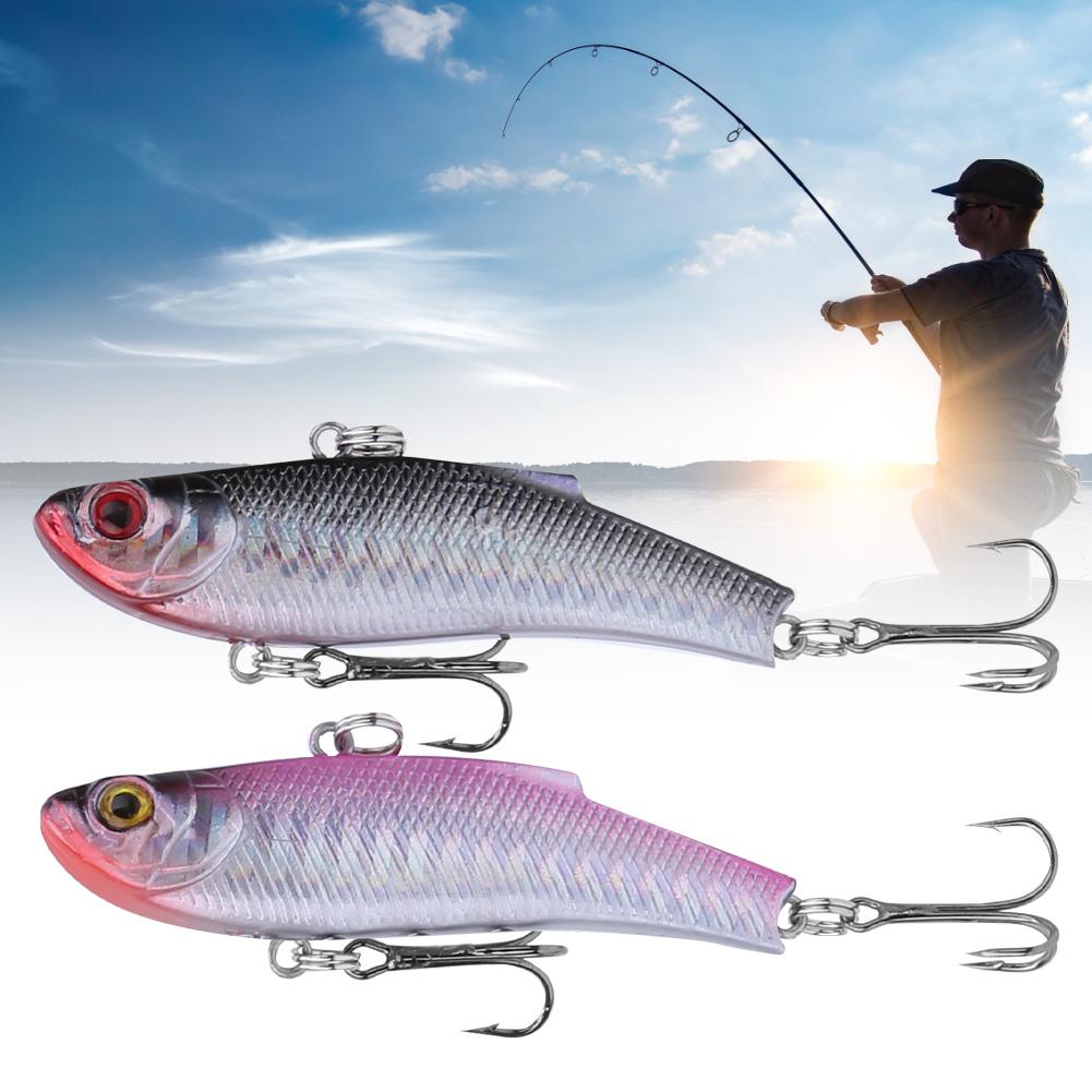 5 pcs 7cm 20g Swimbait Artificial Fishing Lures Hard Baits with Treble Hook Fish Tackle Accessories