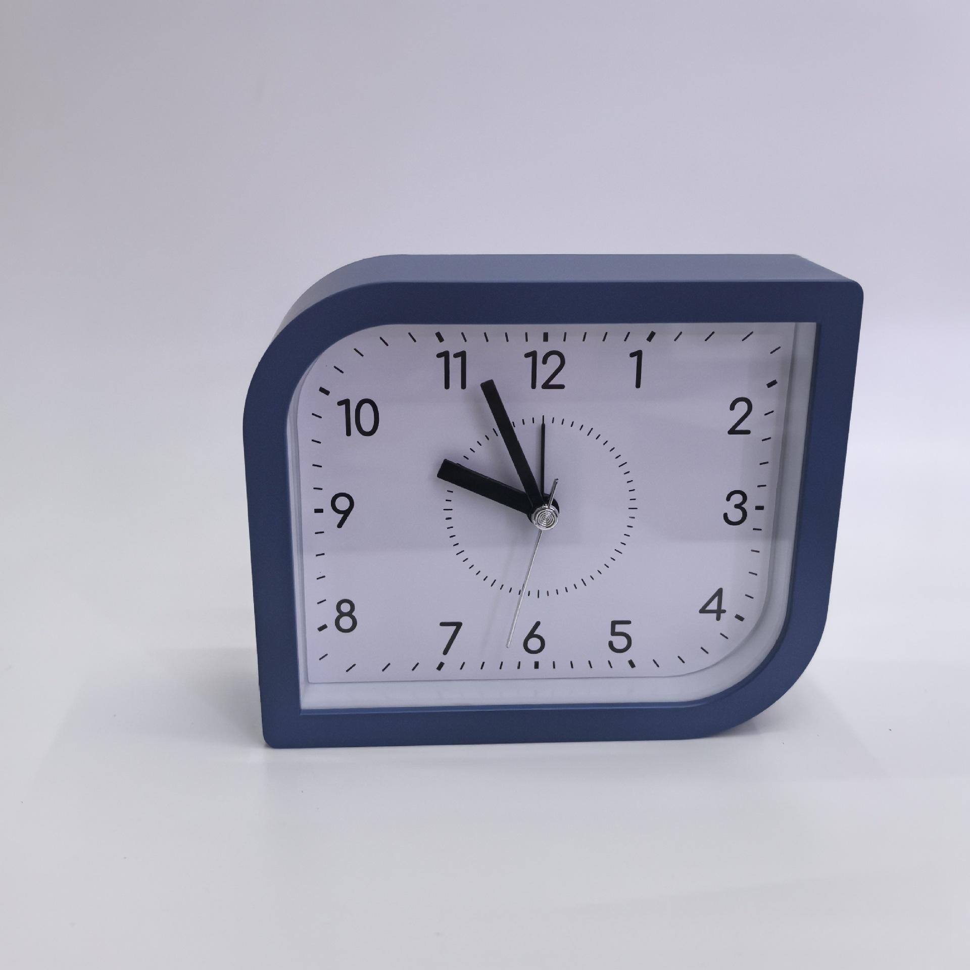 

Модные креативные часы-будильник с бриллиантовыми точками, студенческие часы-будильник в ленивом стиле