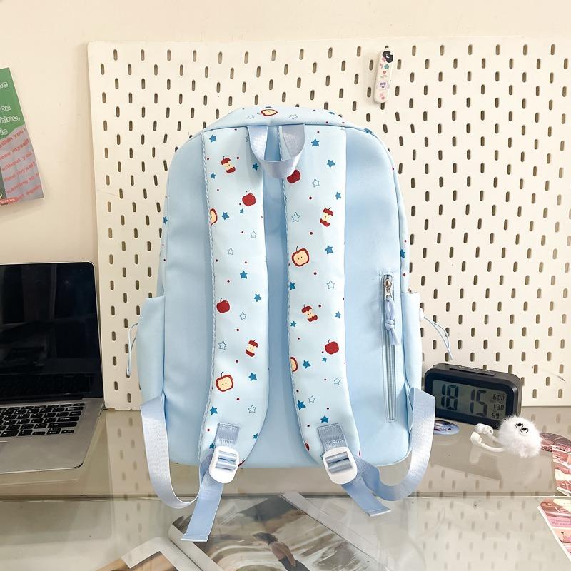 Spring New Schoolbag Korean Ins High Value Primary and Secondary School Students Light Backpack Fresh and Sweet Soft Girl Backpack