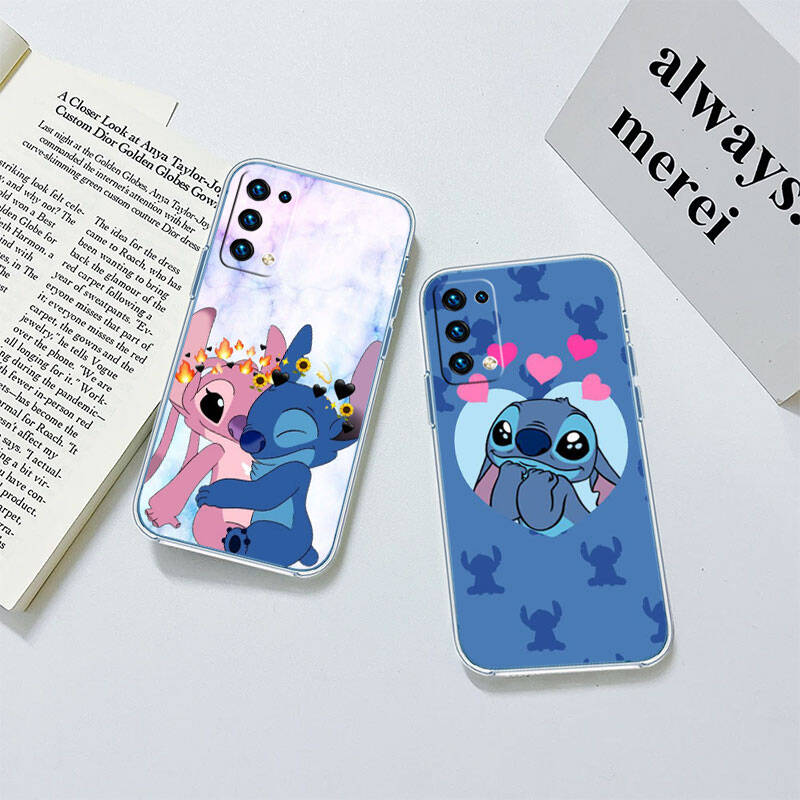 MH29 Cartoon Stitch Hülle für Motorola E7 G6 G7 G8 G9 Plus Power Play G10 G20 G04 E30 E40 E22 E20 E13 E15 G22 G23 G05 G75 G35 G55