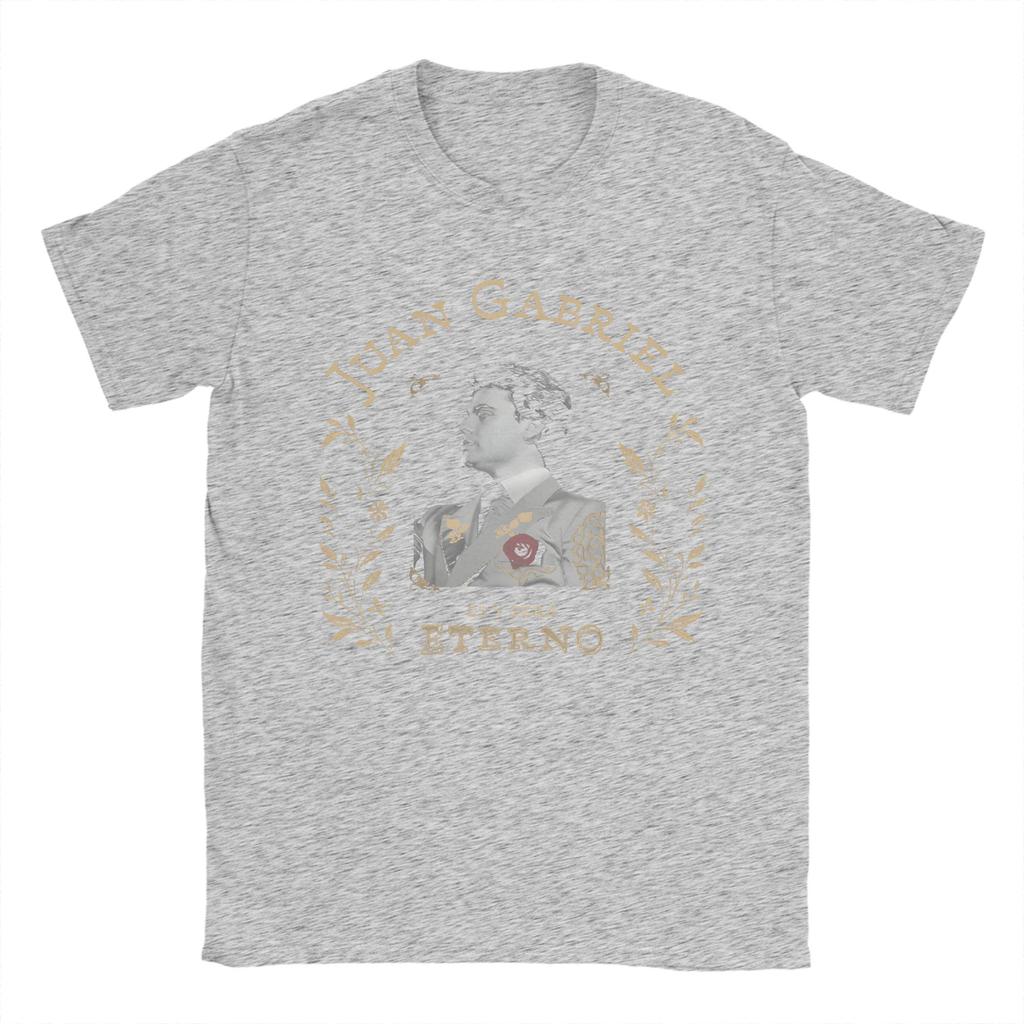 T-shirt Juan Gabriel El Y Sera Eterno da Uomo Fantastica 100% Cotone Girocollo Manica Corta Maglietta Abbigliamento Estivo