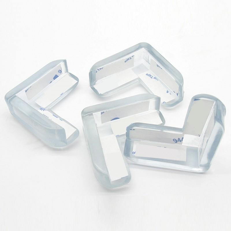 1/10Pcs Transparent Baby Table Corner Edge Protection Cover Kids Safety Silicone Table Protector Guard Cushion Counter Collision