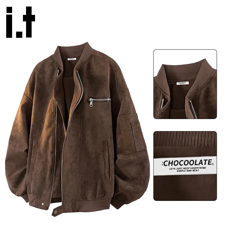 

CHOCOOLATEit Men s Loose Fit High Street Flight Jacket XL