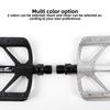 2 Pieces Bike Pedal Road Bicycles Bearing Anti-skid Pedals Waterproof Cycling Outdoor Replacement Part Reflective Riding