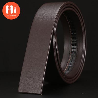 Hallo Herren-Ledergürtel, luxuriöse Designer-Gürtel für Herren, hochwertiger männlicher Metallschnallengürtel