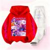 Kinder Hoodie Sets Kpop Dämonenjäger Saja Jungen Pullover Mädchen Jungen Sweatshirts Anime Trainingsanzug Herbst Lässig Kinderkleidung