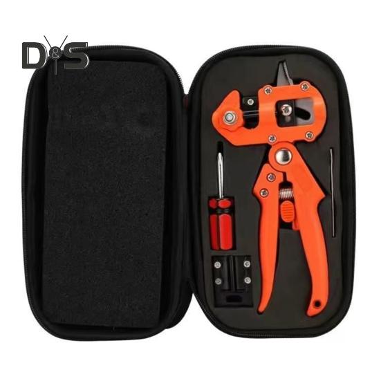 

Ножницы для прививки растений Профессиональный садовый инструмент для прививки 2 в 1 Сверхпрочные секаторы для обрезки цветов, фруктовых деревьев, кустарников оранжевый