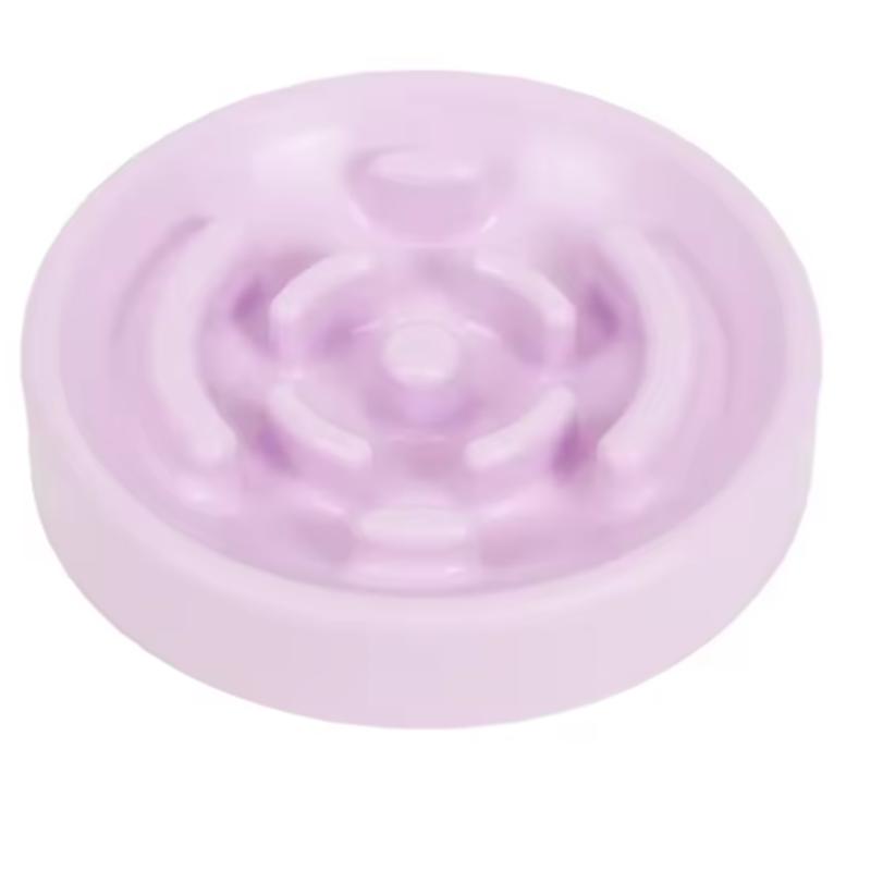 Slow Feeder Plastic Pet Bowl Anti-choking cat Puzzle Food Bowl Pet Slow Feeding Basin For Anxiety Relief