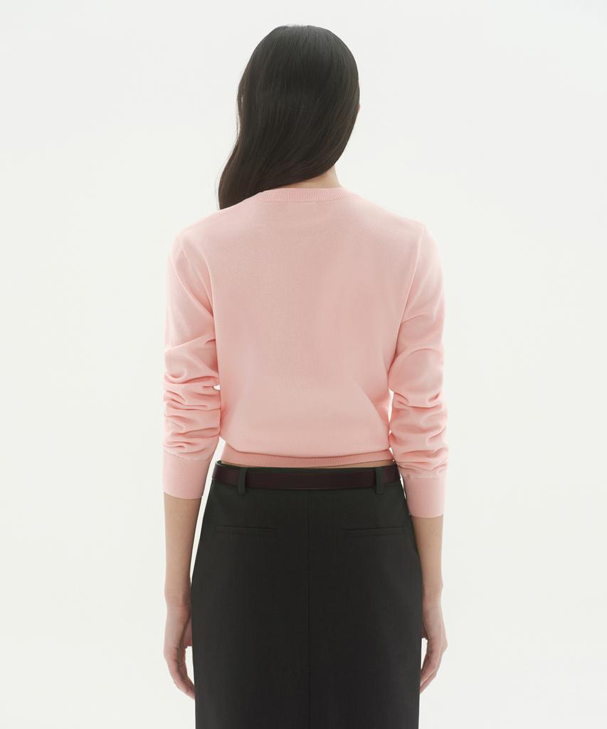 MUSINSA STANDARD WOMAN Women'S Washable Supima Cotton Crew Neck Knit [Rose Water]