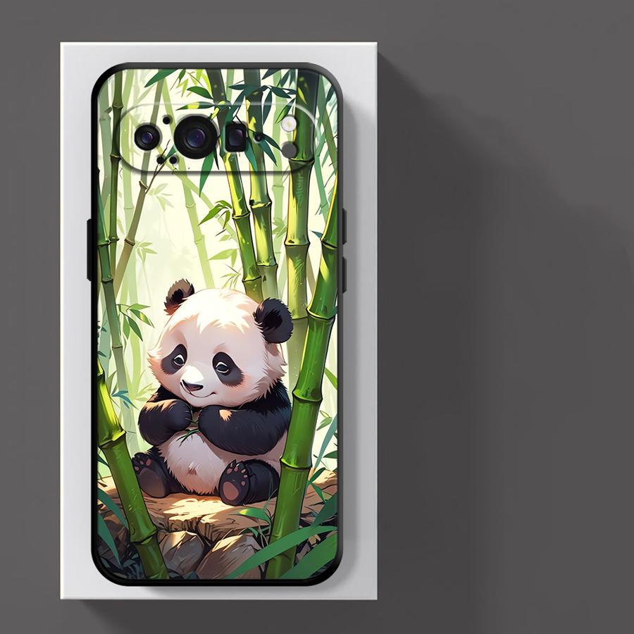 Bamboo Forest Panda Case for Google Pixel 10A 6a 10 9 Pro XL 7a 6 7 8 Pro 9a 8a Funda Phone Cover