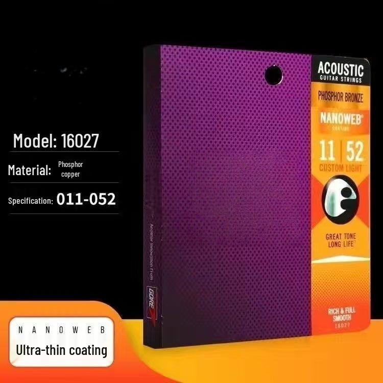 Elixir Vacuum Coated Guitar & Bass Strings (16052, 16002, 16027)