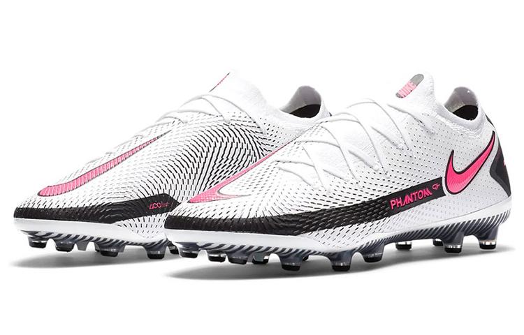 Nike Phantom GT Soccer Shoes Men's Low Top Black/White/Pink ck8438-160