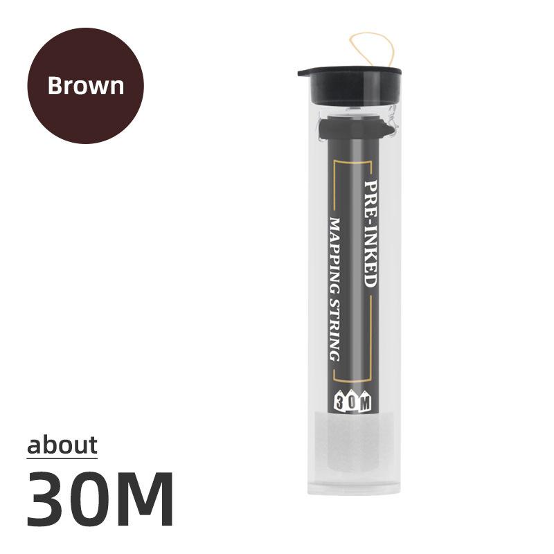 30m Surgical-Grade Microblading Mapping String, Sterile Thread for Precise Eyebrow Symmetry & Positioning, Disposable & Durable