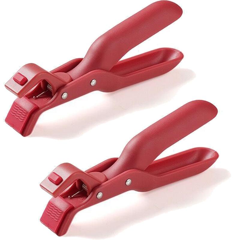 1/1pc Anti-Scald Gripper Clip Heat-Resistant Kitchen Clip for Moving Hot Plate Bowls Out from Pot Microwave Home Food Prep Tools