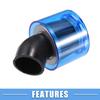 A ABSOPRO Air Filter Vent 40mm/1.57" for Most 110-125cc Motorcycles, ATVs, Mopeds, Dirt Bikes, Race Bikes Blue