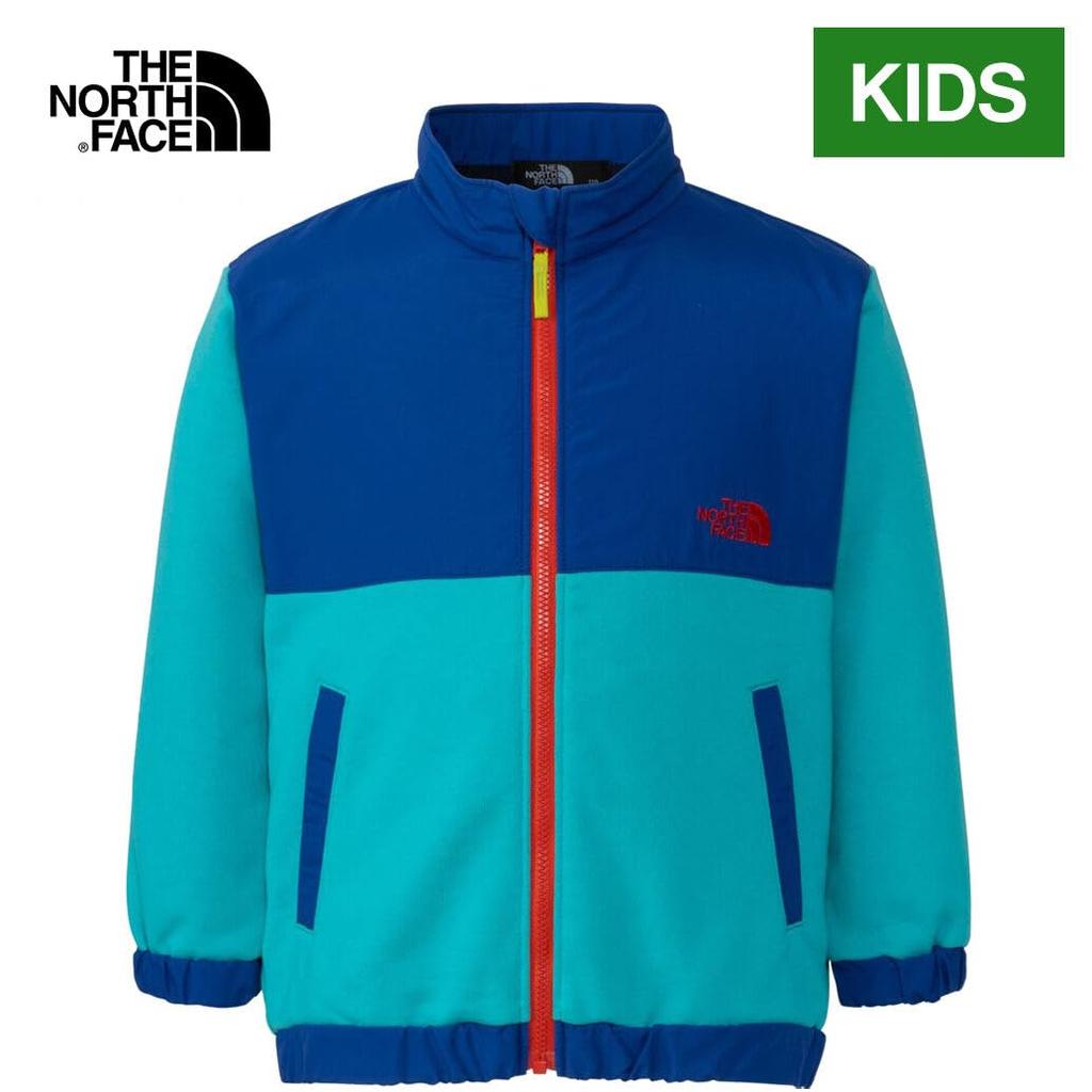 The North Face Toddler Denali Sweat Unisex Cold Size 120 Kids' Jacket, Fleece, Protection, Warmth, Anti-Static, Après Blue/TNF Blue,