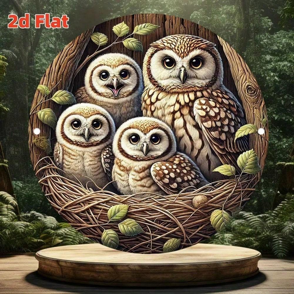 Handmade Metal 2D Wall Art Home Decor Holiday Gift Tin Sign