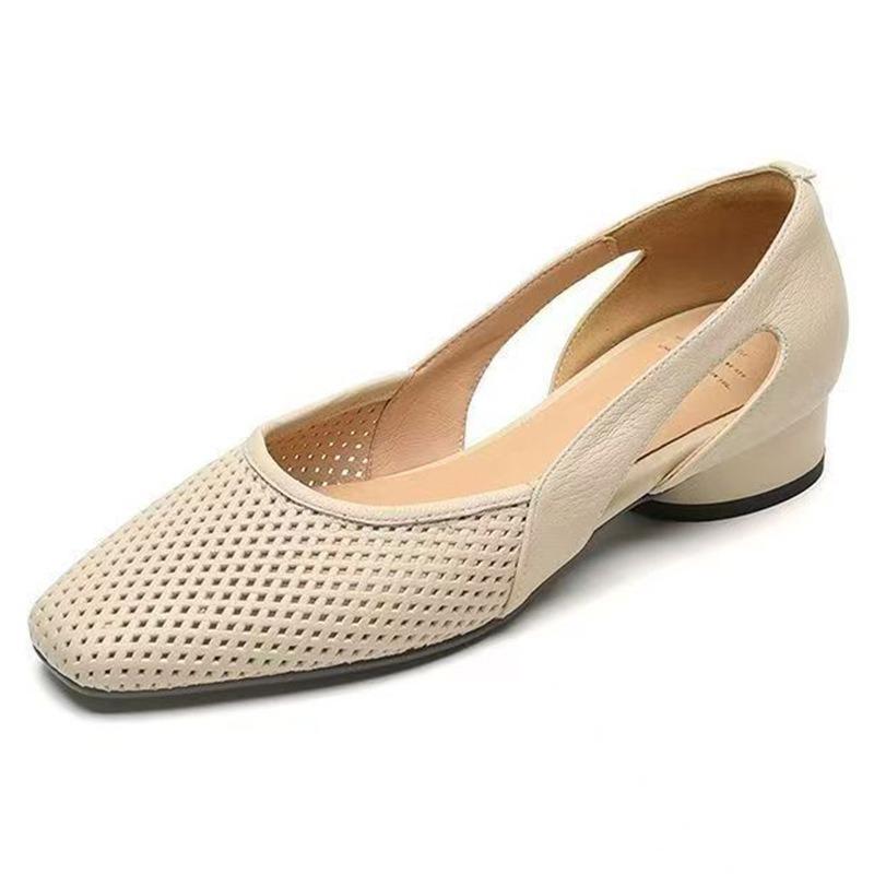Fashion Ladies Shoes 2025 Fashion Shallow Women's High Heels New Slip-on Casual Hot Sale Soft Bottom Best Seller Flat Low Heels Zapatos