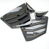 New 2pcs Racing Side Rear Quarter Window Louvers for Toyota Camry 9th 2025 2026 (Carbon Fiber Style 4pcs)