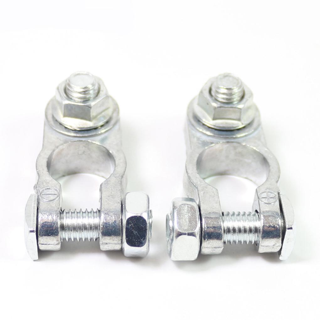 2pcs Terminal Car Electrical Wire Terminal Car Battery Terminal Terminals Connector Easy To Operate