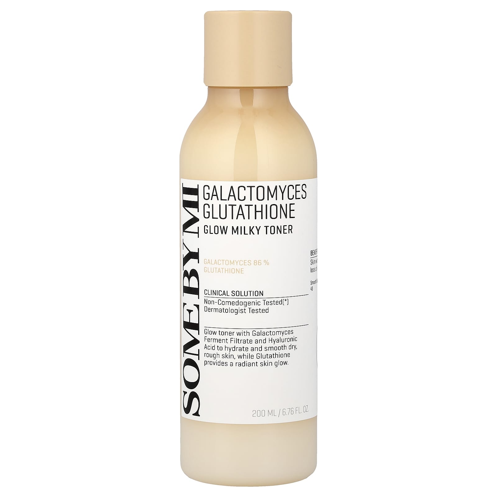 SOME BY MI, Galactomyces Glutathione Glow Milky Toner, 200ml (6.76 fl oz)