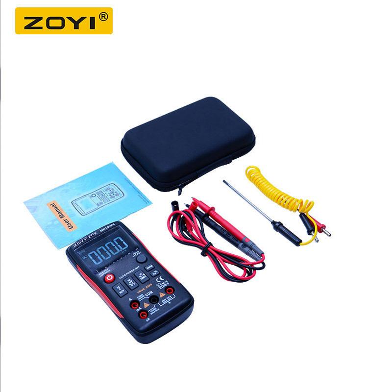 ZOYI ZT-X Digital Multimeter with NCV HOLD Tester Tool Professional Tester machine LCD backlight display Temperature AC DC meter