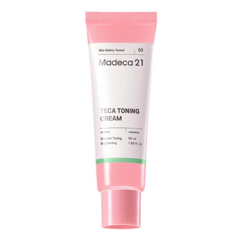 MADECA21 TECA Toning Cream Brightening & Skin Tone Correcting Moisturizer 50ml 1