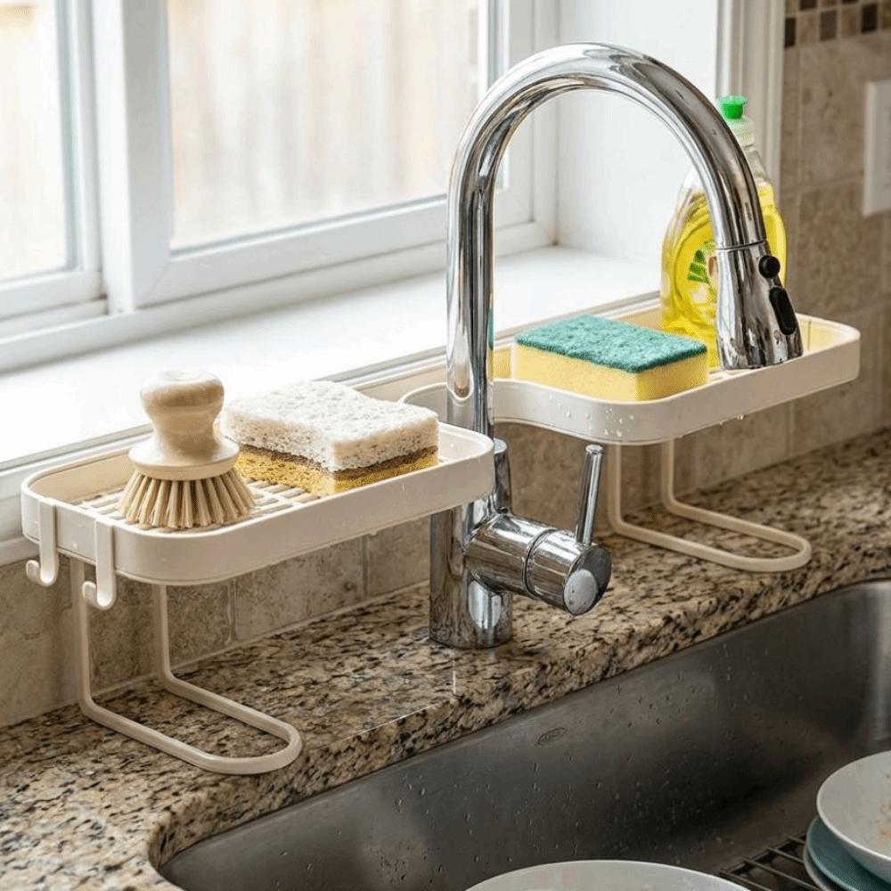 Mesh Bathroom Storage Rack Universal Counter Organizer Fashion Kitchen Drainage Holder Kitchen