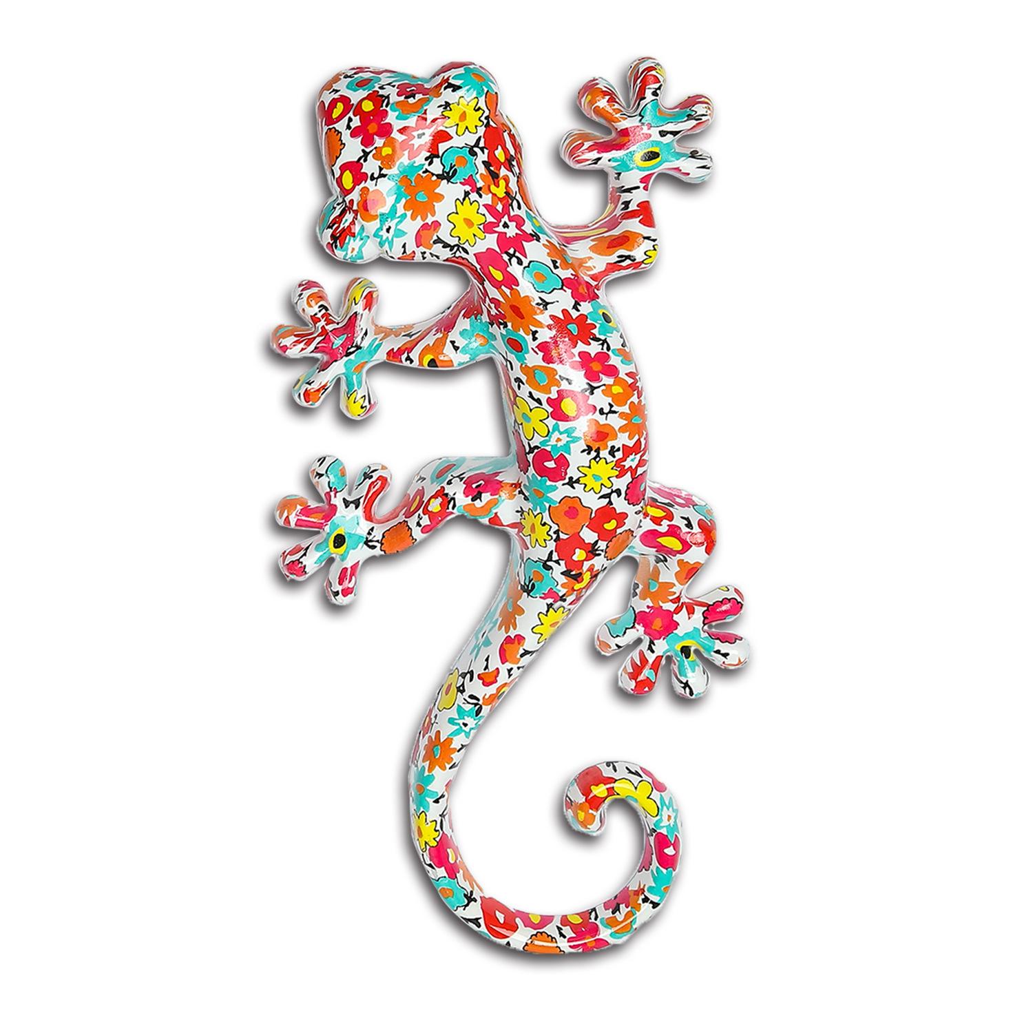 

Collectibles Sculpture Creative Popular Synthetic Resin Gecko Wall Decoration Lizard Crafts Outdoor Garden Courtyard Decoration