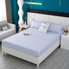 Solid Color Printed Bed Sheet Double Bed Sheet Bed Cover Brushed Cotton Bed Sheet Mattress Protector Single Piece Three-Piece Set