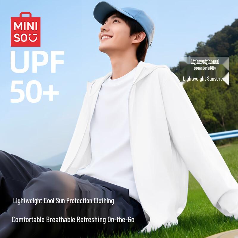 MINISO Men s Lightweight Sun Protection Jacket 3XL