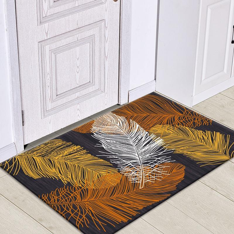 Tappetino da Bagno Assorbente Antiscivolo Tappeto Ingresso e Atrio Tappetino per Piedi Tappetino da Porta Camera da Letto Tappetino per Pavimento Design Nordico Minimalista Moda