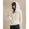 Women's Minimalist Hooded Knit Sweater