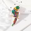 Fashionable Versatile Parrot Brooch