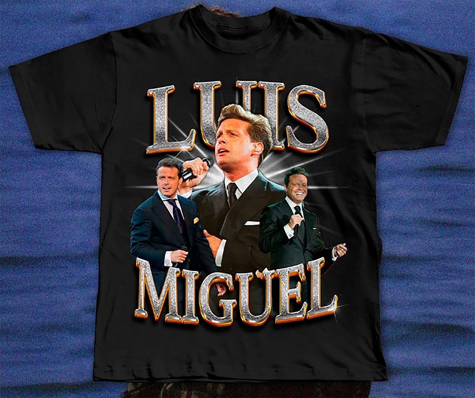 Retro Luis Miguel Cotton All Size Shirt S8264 S