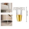 Acrylic Furniture Leg for Chair And Sofa Foot Replacement TV Cabinet Table