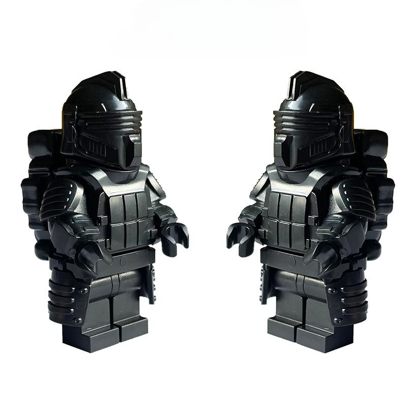 Subway Escape Level 7 Set Level 7 Armor Doll Assembly Building Block Boy Educational Toy