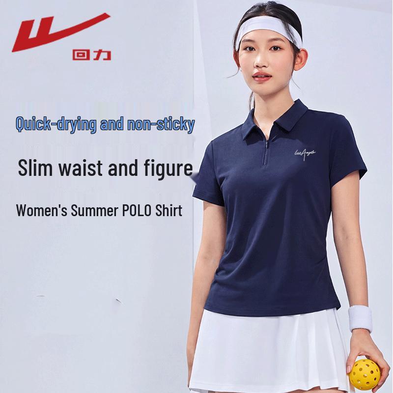 Warrior Women s Polo Collar Pleated T-Shirt XL