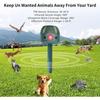 Solar Ultrasonic Animal Repellent, Mouse Repellent, Bird Repellent