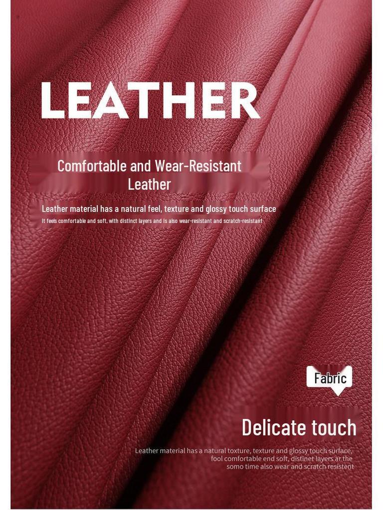 Hongqi H6 All-Season Breathable Leather Seat Cover - Full Coverage Cushion for New Car