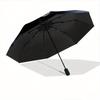 1pc Cool Nine Tailed Fox Automatic Opening and Closing Umbrella, Lightweight 3-Fold, With Cute Cartoon Characters, Suitable for Home, Outdoor and