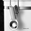 40/50/60 OZ Coffee Canister 304 Stainless Steel Grain Tea Container with Scoop CO2 Releasing Valves for Grounds Coffee Beans Tea