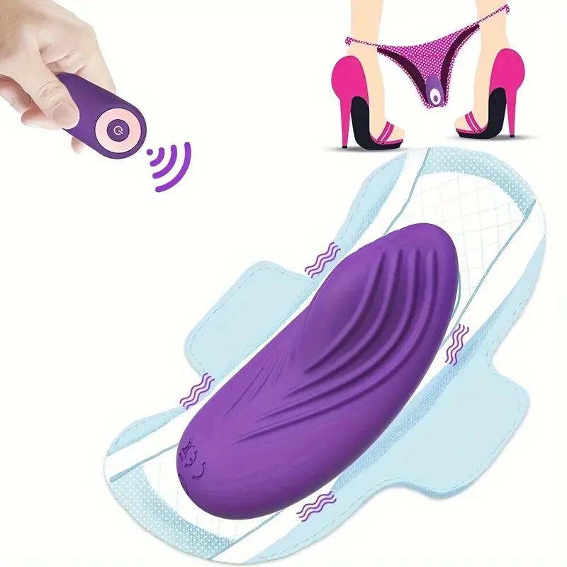 Remote Controlled Clitoral & G-Spot Stimulator - Intimate Dual Action Massager for Women & Couples - Enhances Sensual Playtime