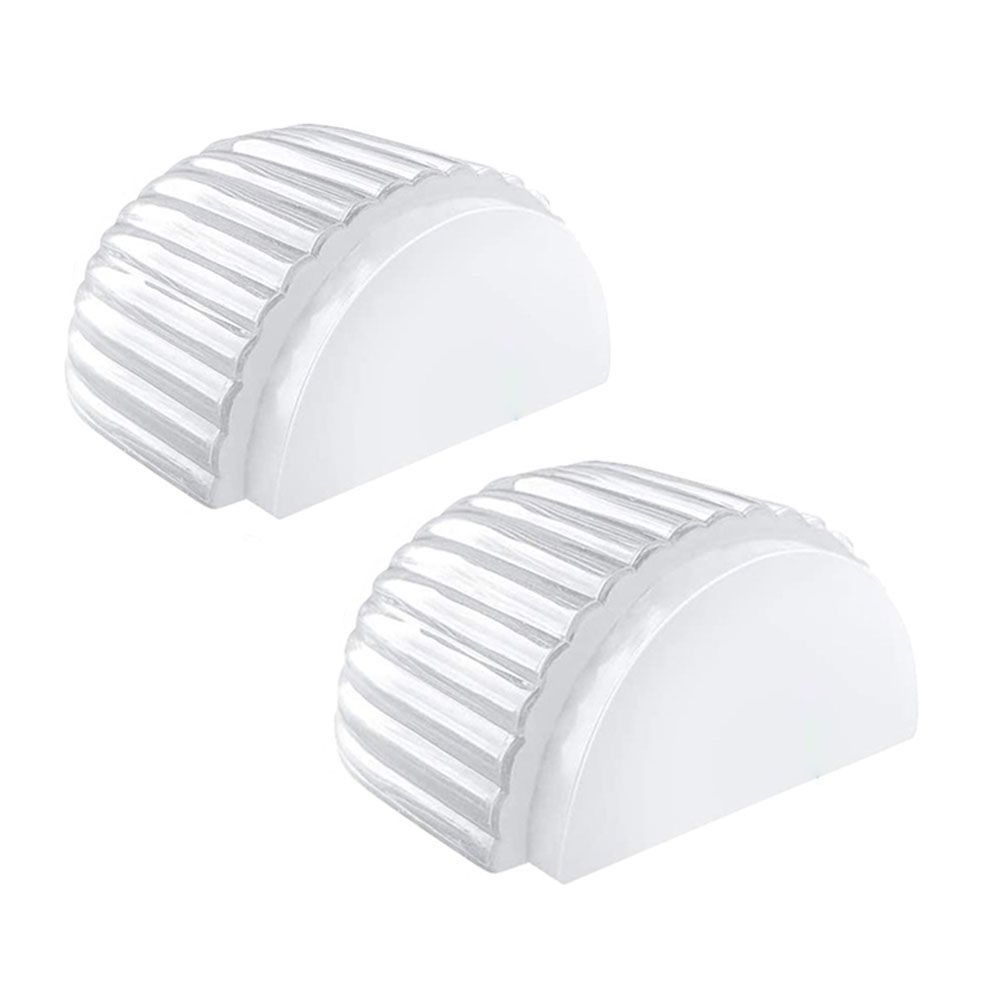 2pcs Self Adhesive Floor Holder Wall Protectors Doorstop New Door Stopper Home
