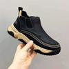 Men's Shoes 2025 New Soft-soled Soft-faced Leather Thick-soled Heightened Lightweight and Durable Non-slip One-pedal Leather Shoes Men's Sports