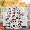 The Nightmare Before Christmas Theme Printed Blanket - Perfect for Couch, Bed, Travel & Outdoor Use | Machine Washable, Cozy & Durable.
